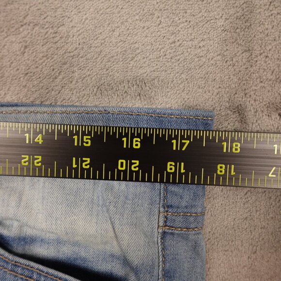 Flying Monkey Jeans low rise skinny women's 32 blue‎ denim fade lightweight - Picture 7 of 14